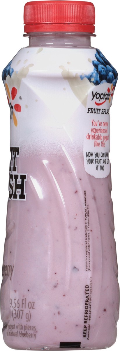 slide 2 of 9, Yoplait Fruit Splash Blueberry Smoothie 9.56 fl oz, 9.56 fl oz