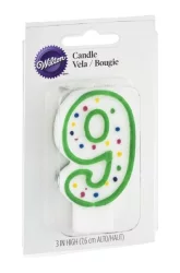 Wilton Numeral Candl