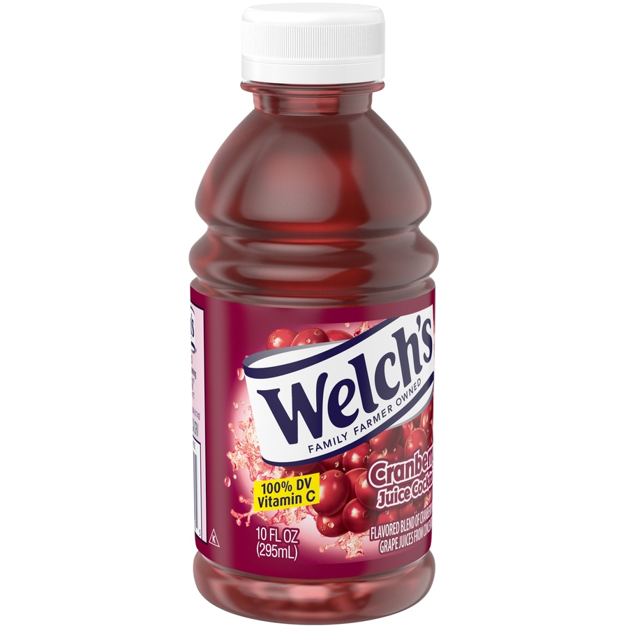 slide 2 of 5, Welch's Cranberry Juice, 24/10 oz