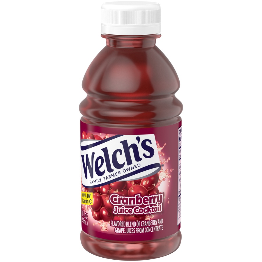 slide 3 of 5, Welch's Cranberry Juice, 24/10 oz