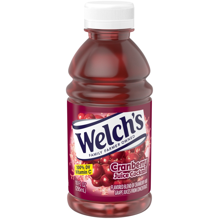 slide 1 of 5, Welch's Cranberry Juice, 24/10 oz