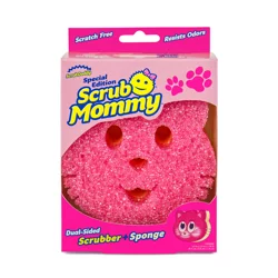 Scrub Daddy Pet Shapes Scrub Mommy Pink Cat