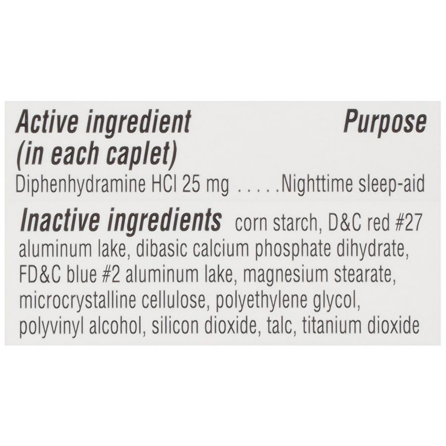 slide 4 of 5, Walgreens Wal-Sleep Z Nighttime Sleep Aid Caplets (Max 3), 100 ct