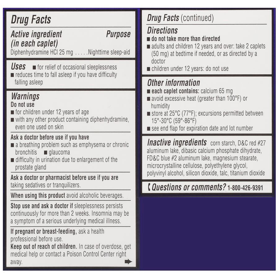 slide 5 of 5, Walgreens Wal-Sleep Z Nighttime Sleep Aid Caplets (Max 3), 100 ct