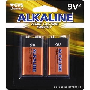 slide 1 of 1, CVS Health Cvs Alkaline Batteries 9V, 2Ct, 1 ct