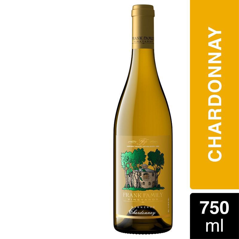 slide 3 of 3, Frank Family Vineyards Frank Family Carneros Chardonnay White Wine - 750ml Bottle, 750 ml