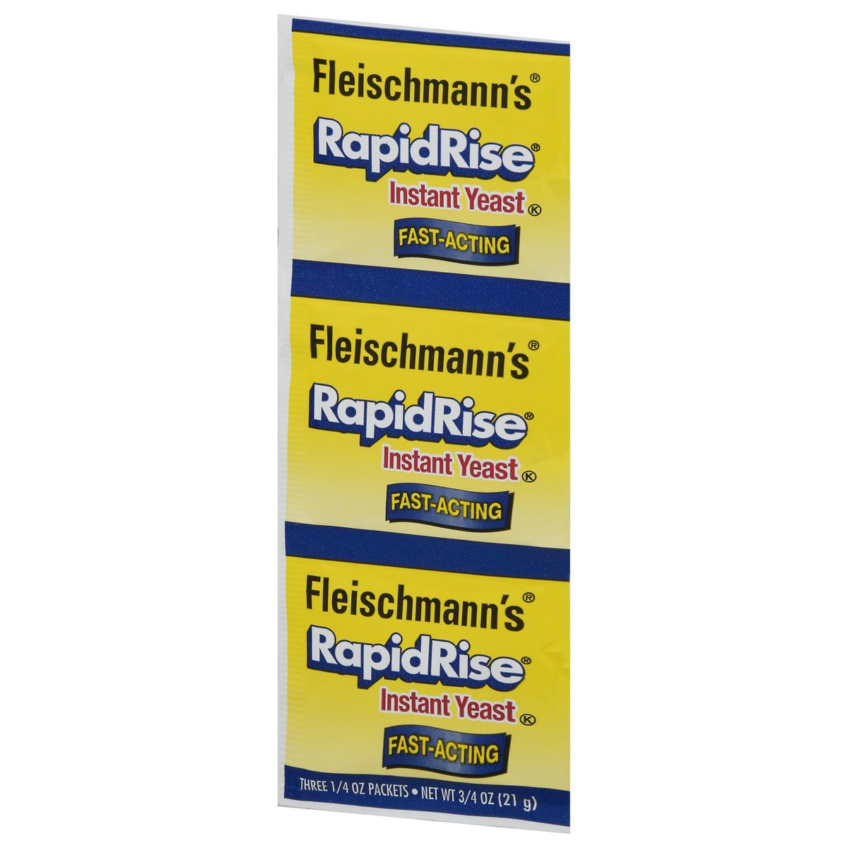slide 7 of 13, Fleischmann's RapidRise Yeast, 3 ct
