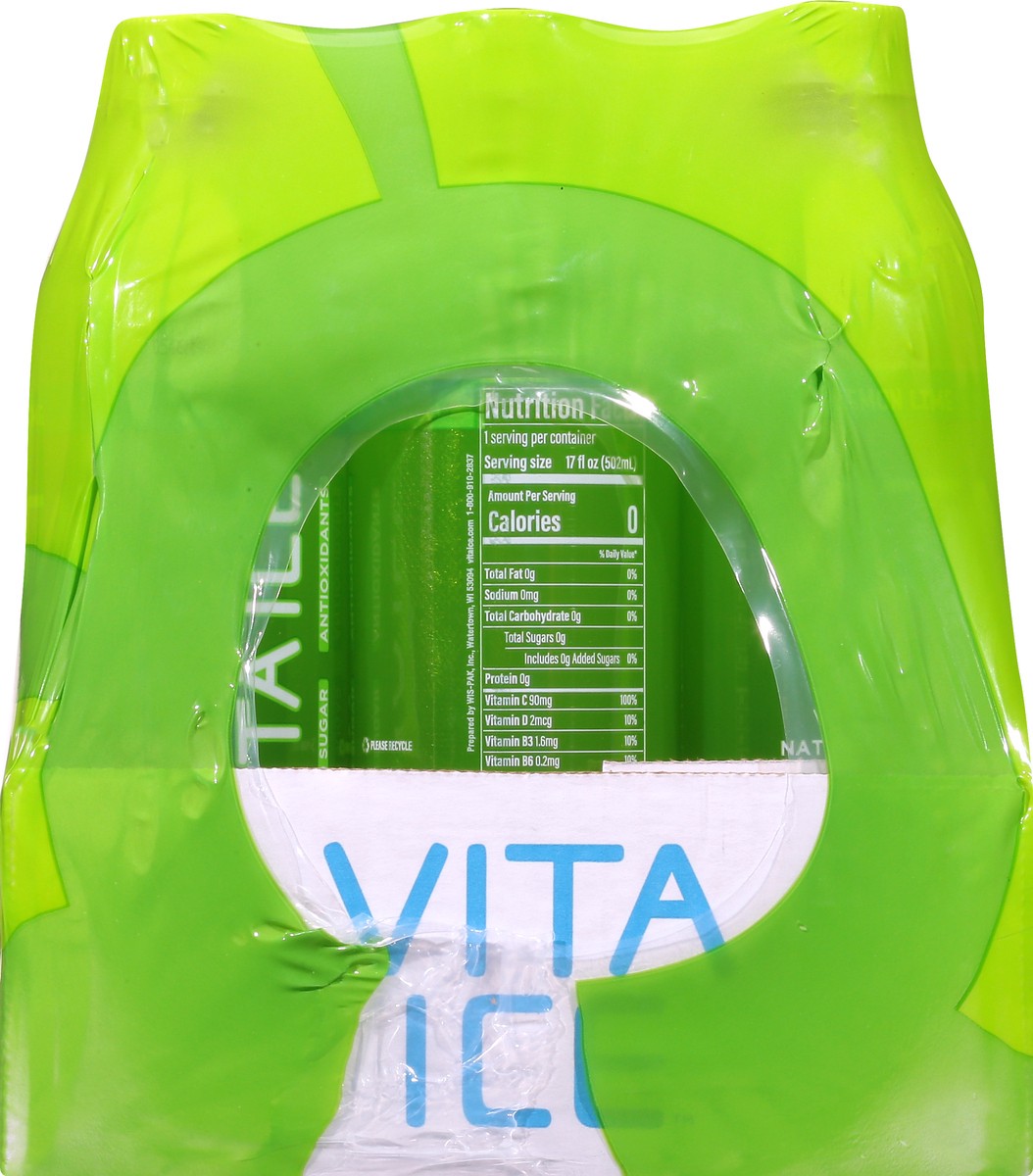 slide 7 of 13, Vita Ice 12 Pack Lemon Lime Sparkling Water 12 ea - 12 ct, 12 ct