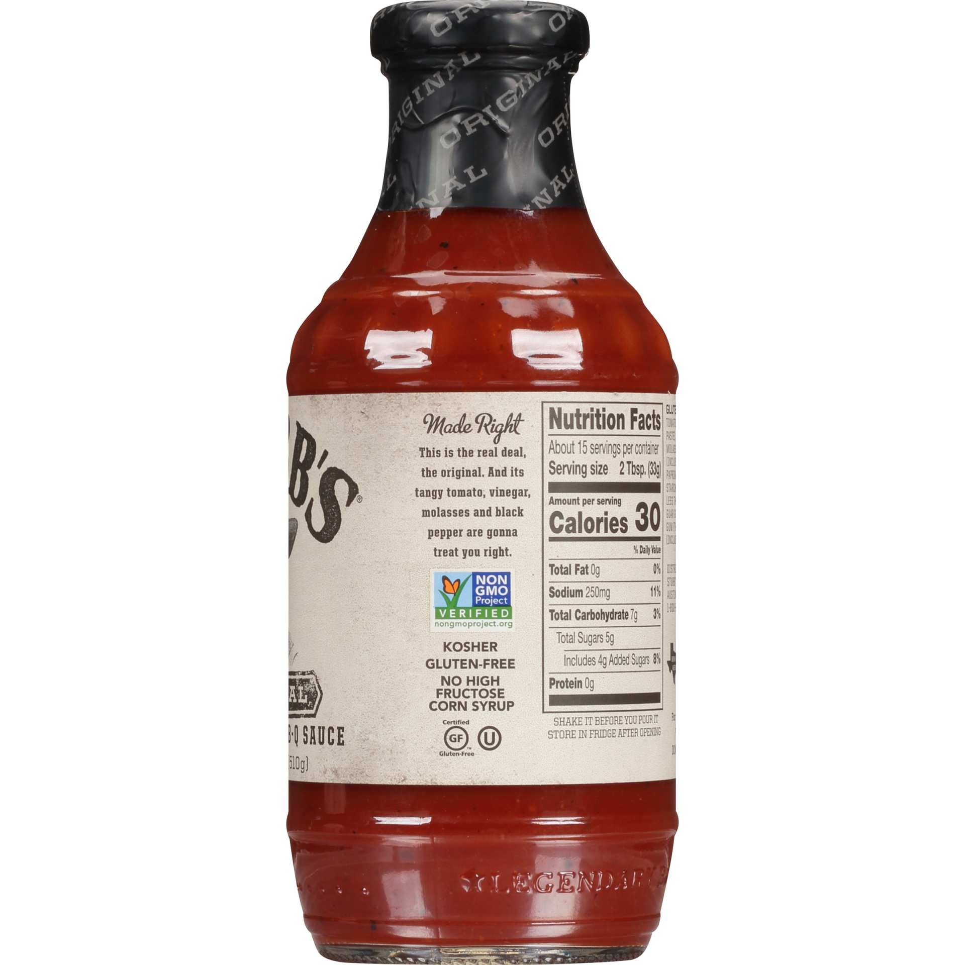 Stubb's Original BBQ Sauce 18 Oz | Shipt