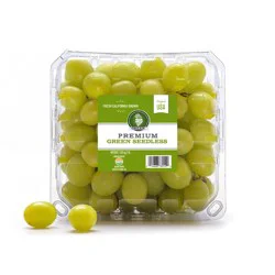 Grapes Green Seedless Clamshell Prepacked - 2 Lb