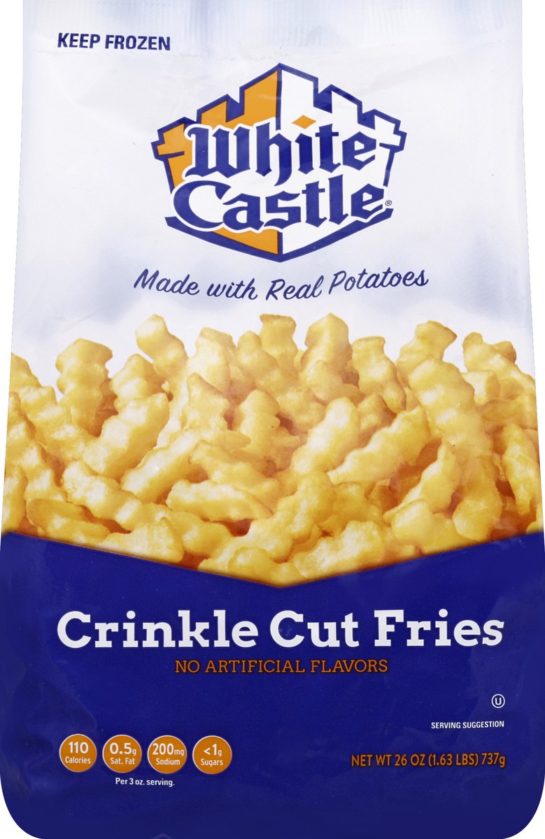 slide 5 of 5, McCain White Castle Crinkle Cut Fries, 26 oz