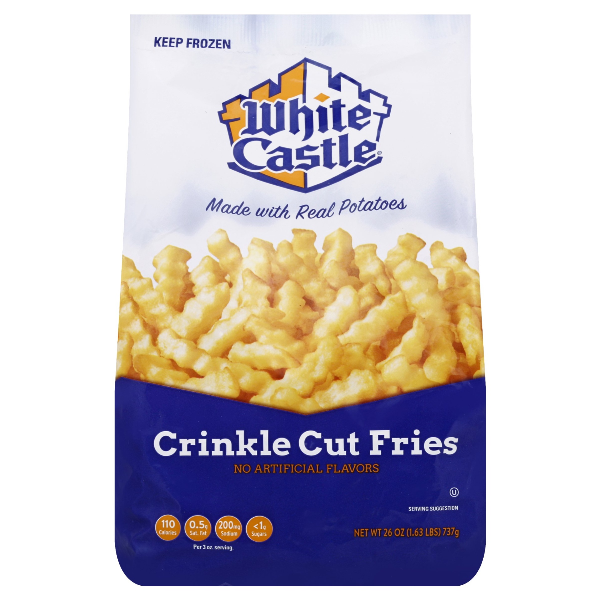 slide 1 of 5, McCain White Castle Crinkle Cut Fries, 26 oz