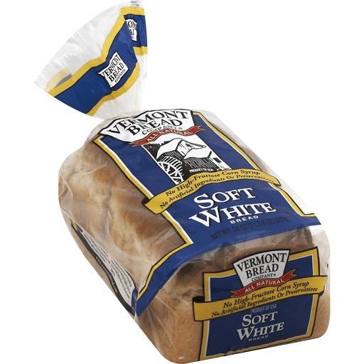 slide 2 of 2, Vermont Bread Soft White Bread, 24 oz