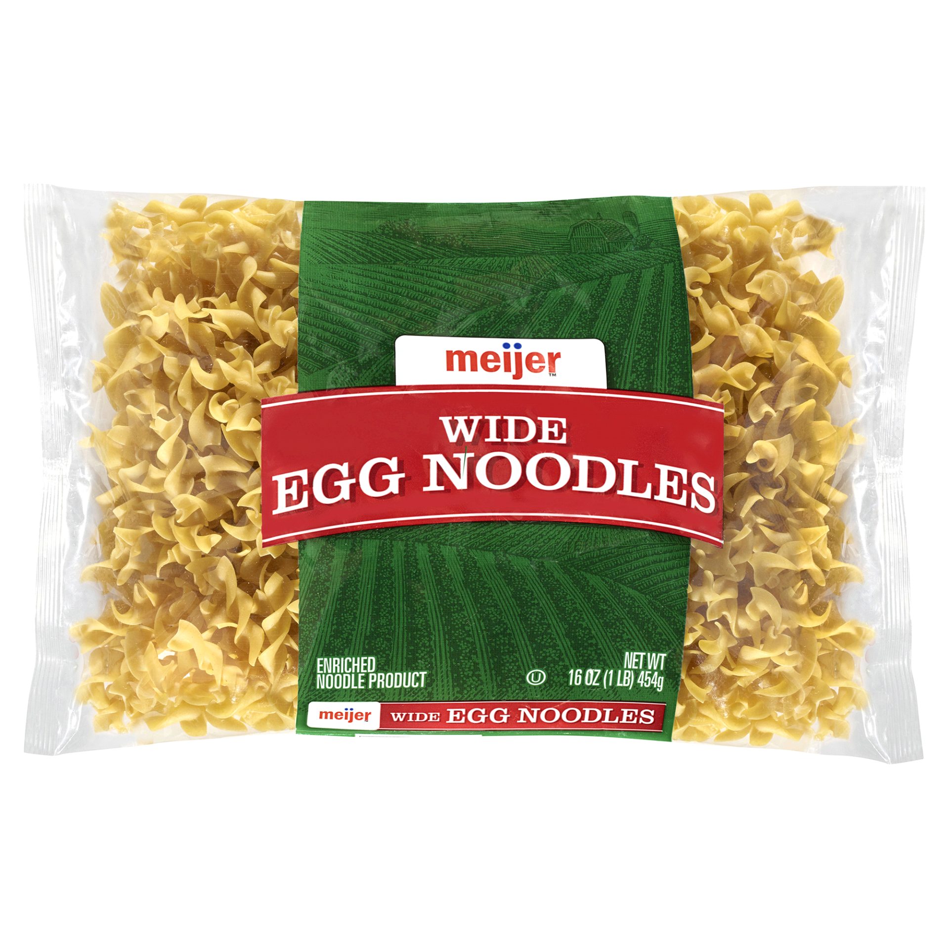 slide 1 of 5, Meijer Wide Egg Noodles, 16 oz