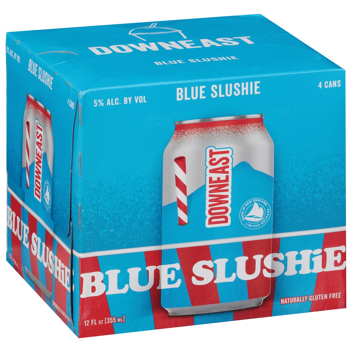 slide 10 of 12, Downeast Hard Cider Seasonal 4Pk, 12 oz