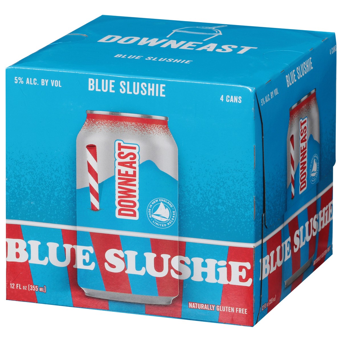 slide 9 of 12, Downeast Hard Cider Seasonal 4Pk, 12 oz