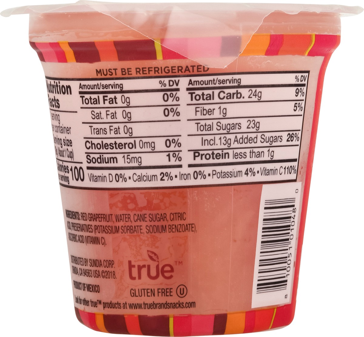 slide 2 of 9, True Fruit Ruby Grapefruit Fruit Snack 7 oz, 7 oz