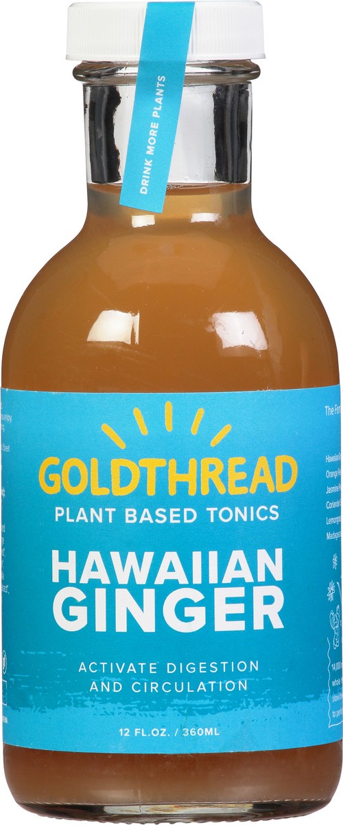 slide 10 of 12, Goldthread Hawaiian Ginger Tonics 12 fl oz Bottle, 12 fl oz