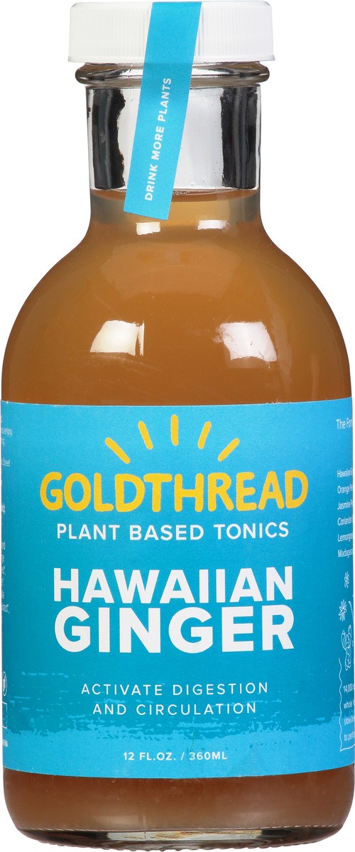 slide 11 of 12, Goldthread Hawaiian Ginger Tonics 12 fl oz Bottle, 12 fl oz