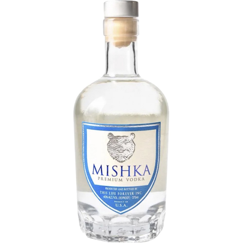 slide 1 of 1, Mishka Vodka, 375 ml