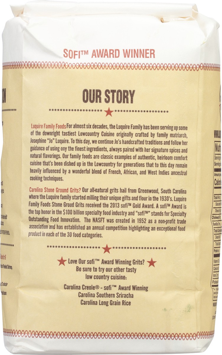 slide 7 of 13, Luquire Family Foods White Stone Ground Grits 2 lb, 2 lb