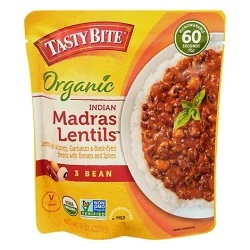 Tasty Bite Madras Lentils 3 Bean Orgnc