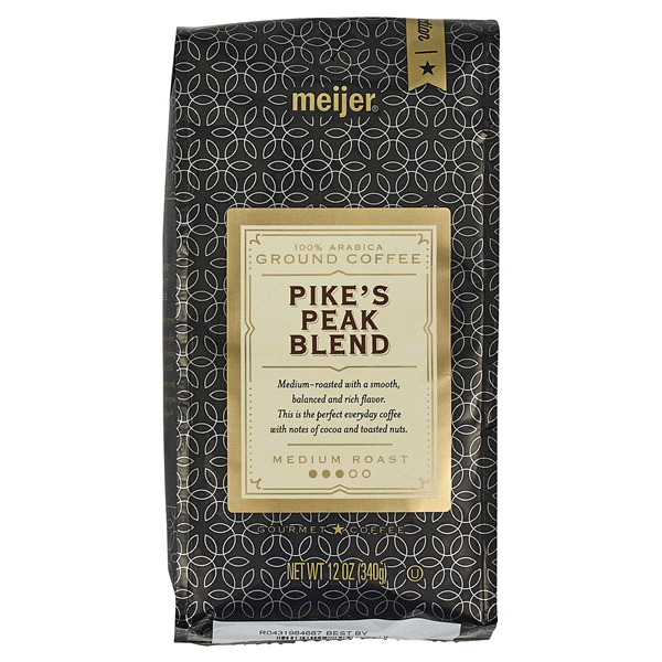 Meijer Pike's Peak Blend Ground Coffee 12 oz Shipt