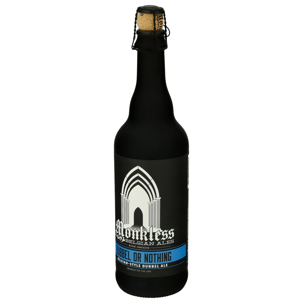 slide 5 of 10, Monkless Dubbel or Nothing Beer 16.9 fl oz, 500 ml
