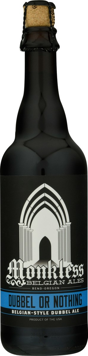 slide 1 of 10, Monkless Dubbel or Nothing Beer 16.9 fl oz, 500 ml