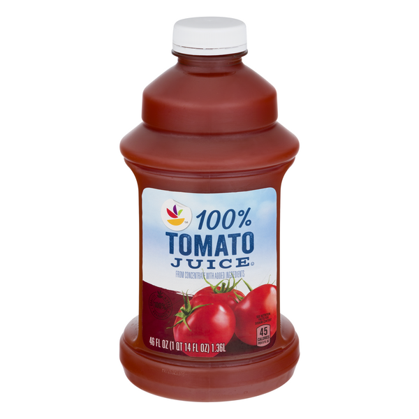 slide 1 of 1, 100% Tomato Juice, 46 oz