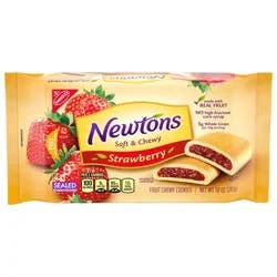 Newtons Soft & Fruit Chewy Strawberry Cookies, (Strawberry Bars), 10 oz Pack