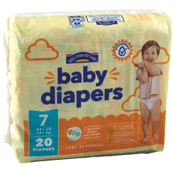 Hill Country Fare Baby Diapers Small Pack - Size 7