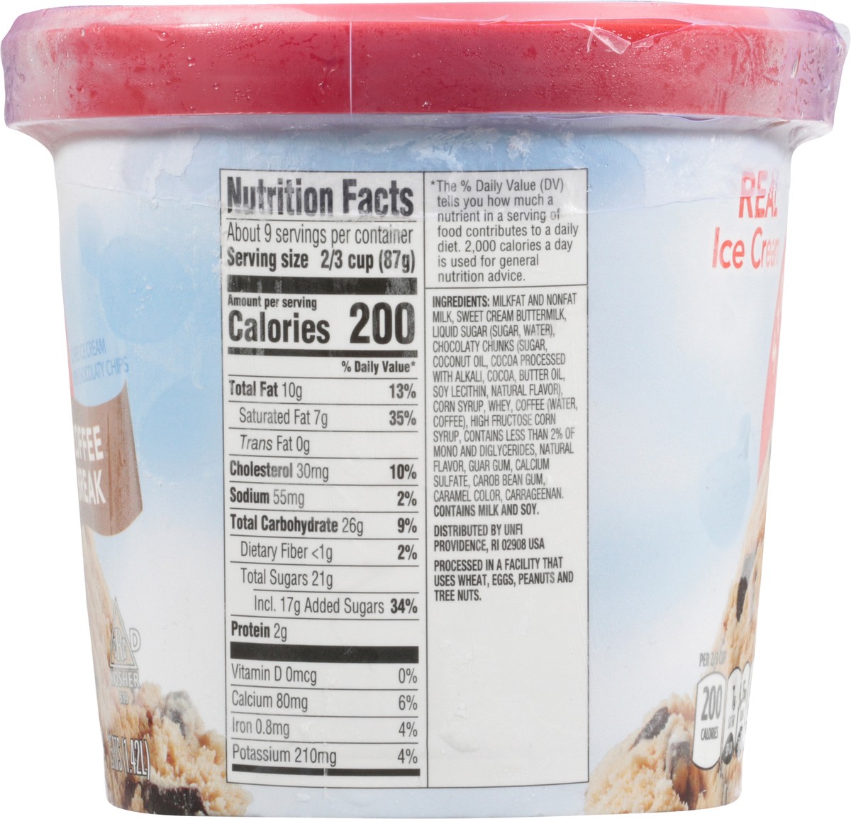 slide 5 of 13, Stone Ridge Creamery Real Coffee Break Ice Cream 1.5 qt, 1.5 qt