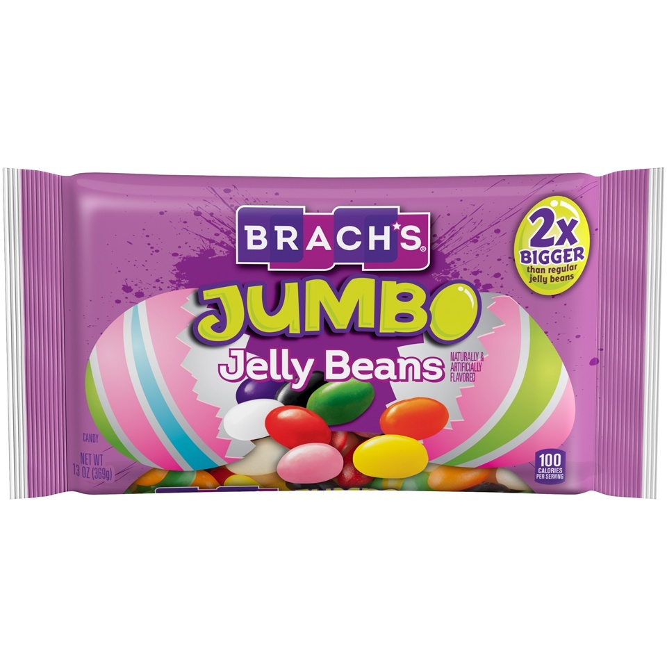 slide 1 of 8, Brach's Jumbo Jelly Beans, 13 oz