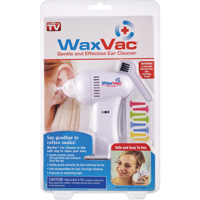 slide 1 of 3, WaxVac Ear Cleaner 1 ea, 1 ct
