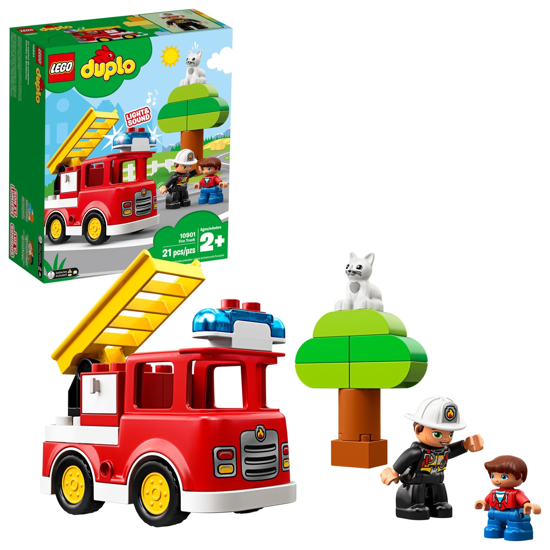 slide 1 of 3, LEGO DUPLO Town Fire Truck, 1 ct