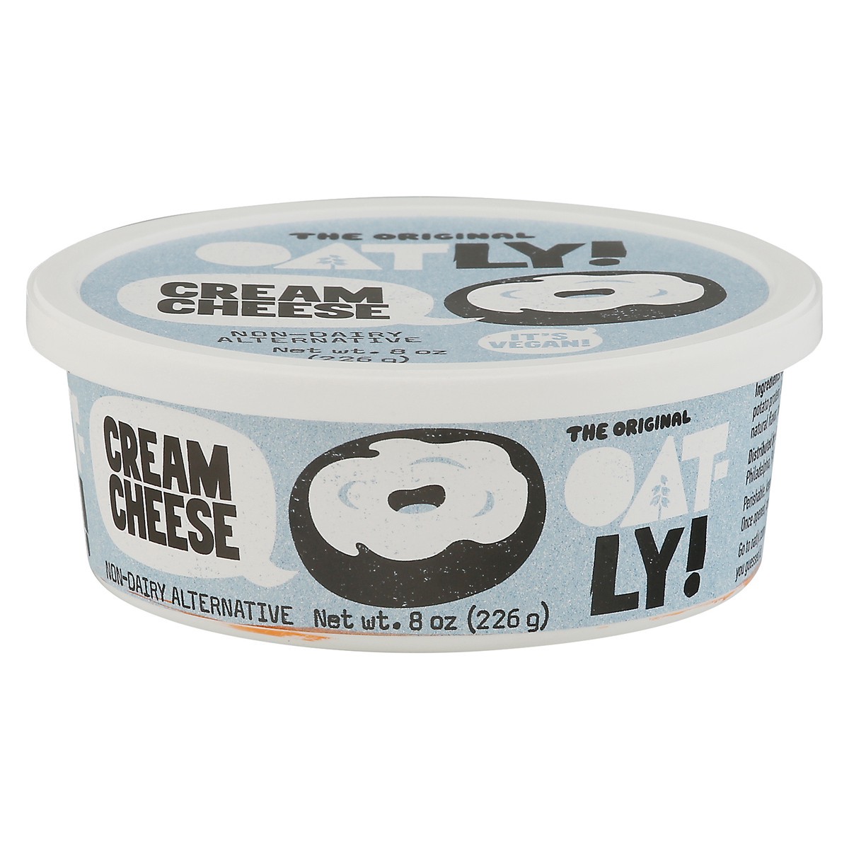 slide 1 of 11, Oatly Cream Cheese 8 oz, 8 oz