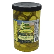 slide 1 of 1, Cool Crisp Pickle Chips Bread N' Butter, 48 oz