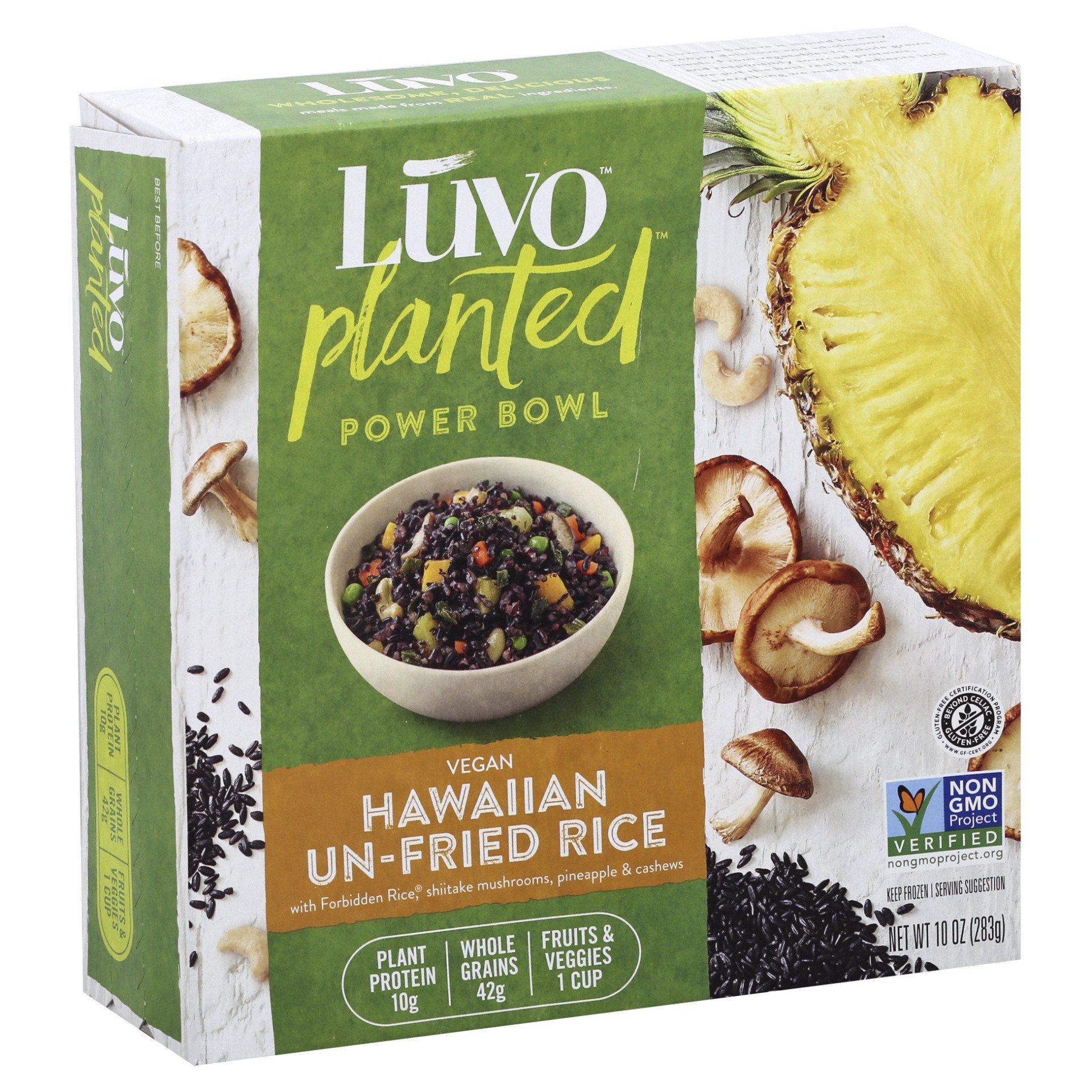 slide 1 of 10, Luvo Planted Hawaiian Unfried Rice Bowl, 10 oz
