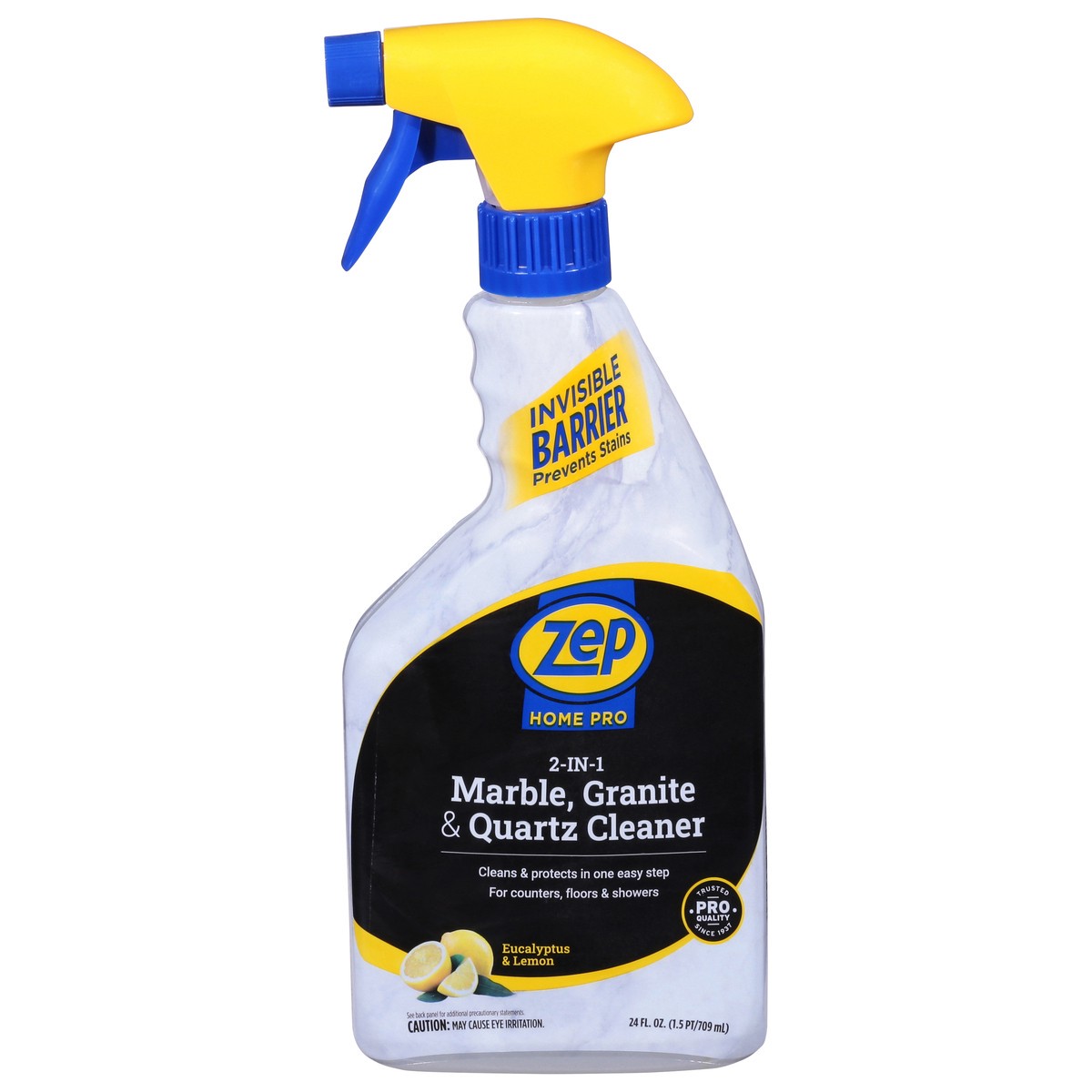 slide 1 of 9, Zep Home Pro 2-in-1 Eucalyptus & Lemon Marble, Granite & Quartz Cleaner 24 fl oz, 24 fl oz