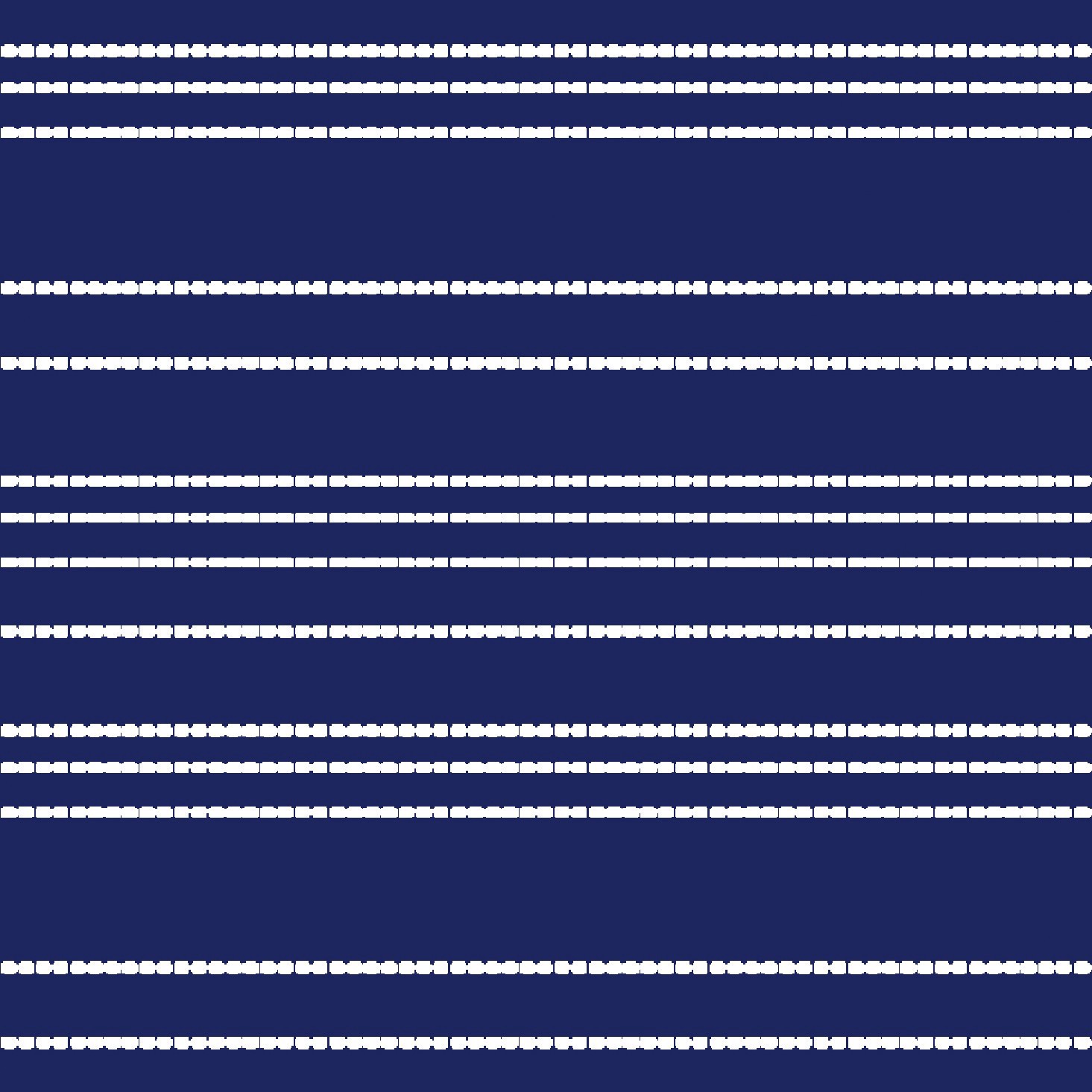 slide 6 of 7, Blue Printed Fabric Strips By Loops & Threads, 2.5 in x 42 in