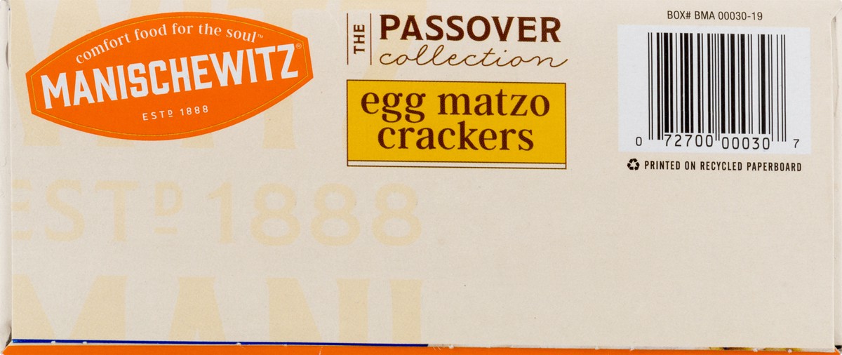 slide 8 of 10, Manischewitz Egg Matzo Crackers - Kosher For Passover, 8 oz