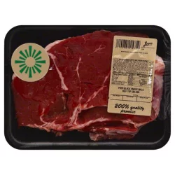 Certified Angus Beef Boneless Top Sirloin (1 Large Or 2 Small Steaks Per Tray)