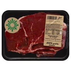 Certified Angus Beef Boneless Top Sirloin (1 Large Or 2 Small Steaks Per Tray)