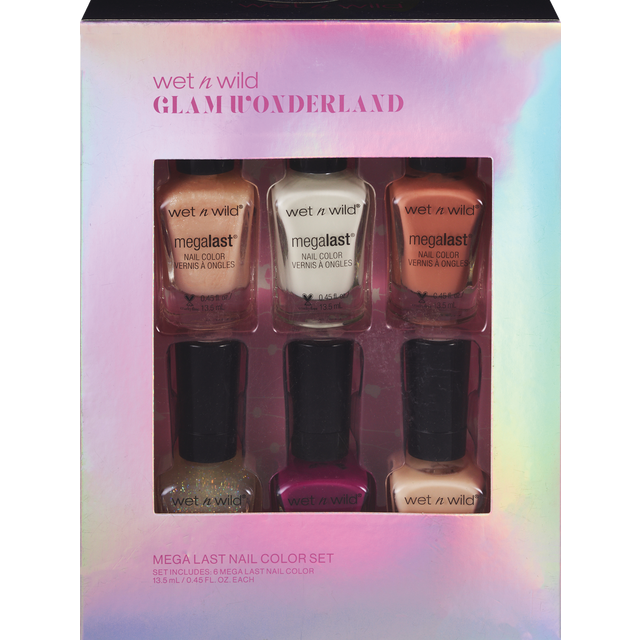 slide 1 of 1, wet n wild Wnw 6Pc Nail Set, 1 ct