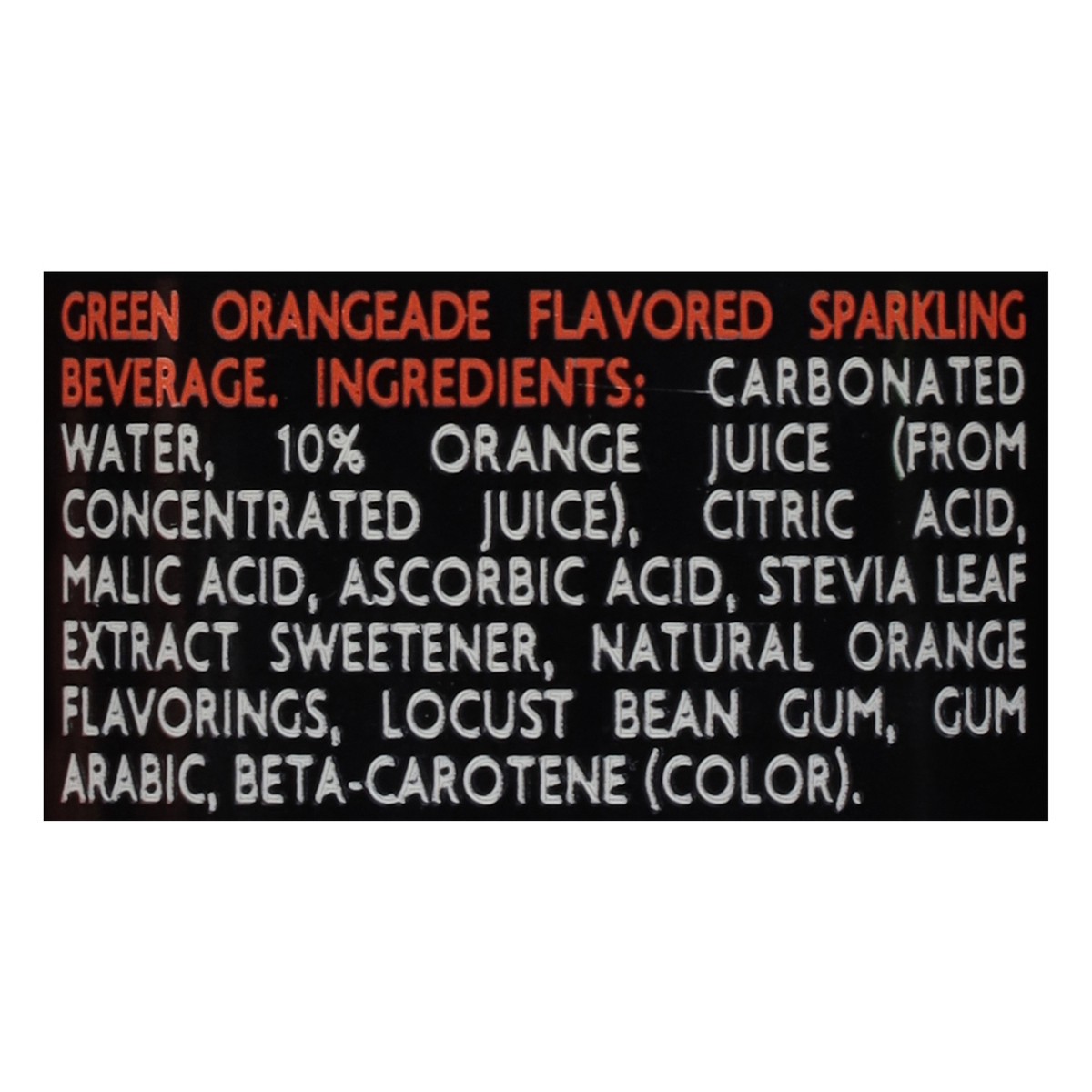 slide 4 of 11, Green Cola Orangeade Soda - 11.15 oz,