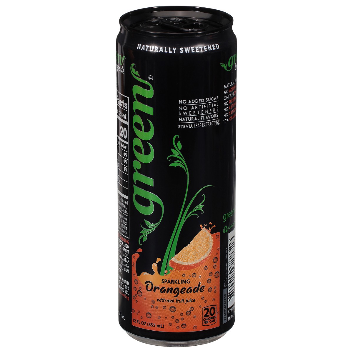 slide 1 of 11, Green Cola Orangeade Soda - 11.15 oz,