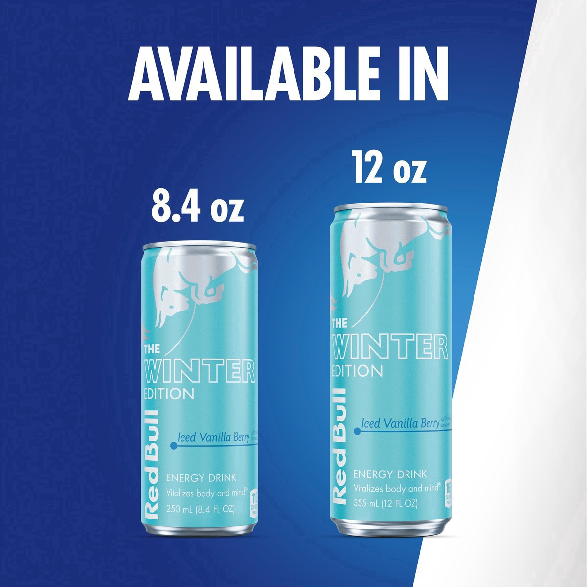 slide 21 of 21, Red Bull Winter Edition Energy Drink, Iced Vanilla Berry, 8.4 fl.oz. can, with 80mg Caffeine, Taurine & B Vitamins, 8.4 oz