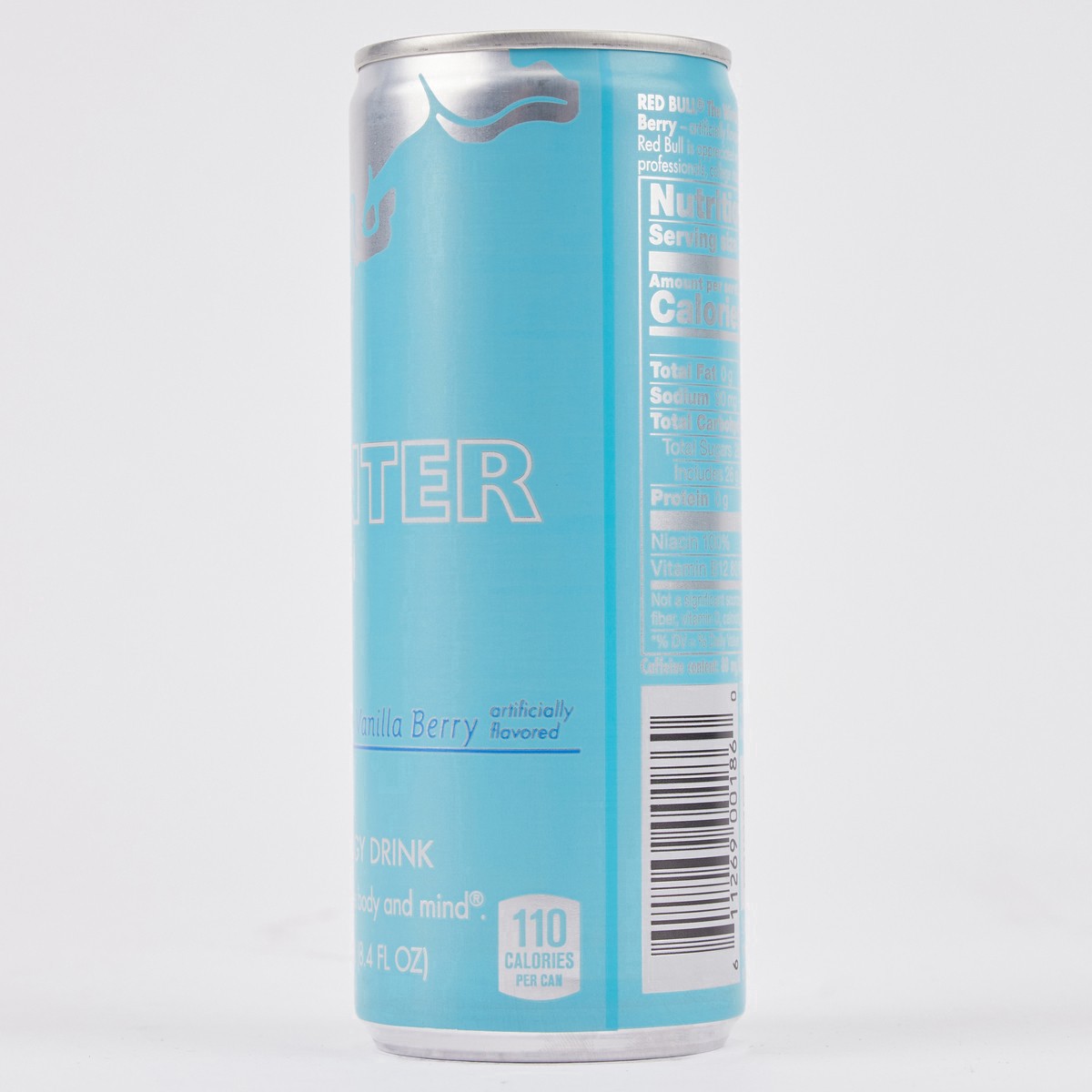 slide 10 of 21, Red Bull Winter Edition Energy Drink, Iced Vanilla Berry, 8.4 fl.oz. can, with 80mg Caffeine, Taurine & B Vitamins, 8.4 oz