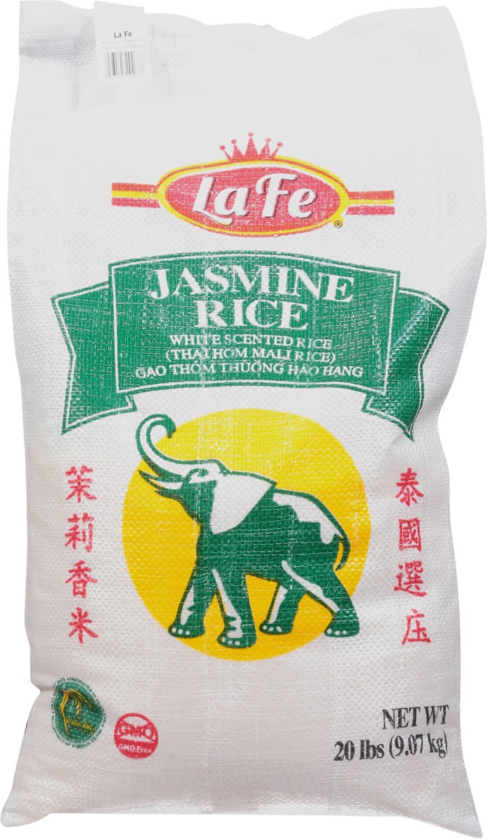 slide 12 of 13, La Fe Jasmine Rice 20 lb, 20 lb